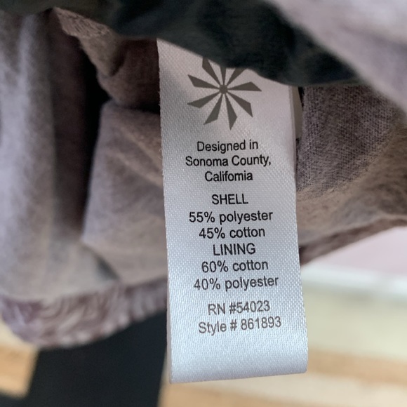 Athleta size medium cotton lined dress - Picture 4 of 5